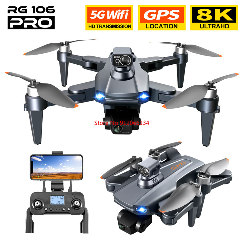 8K ESC Camera GPS Obstacle Avo - огляд і ціна Drone Gimbal