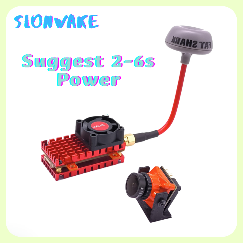 Range 5.8G 2W FPV Wireless Tra - огляд і ціна Drone Receiver