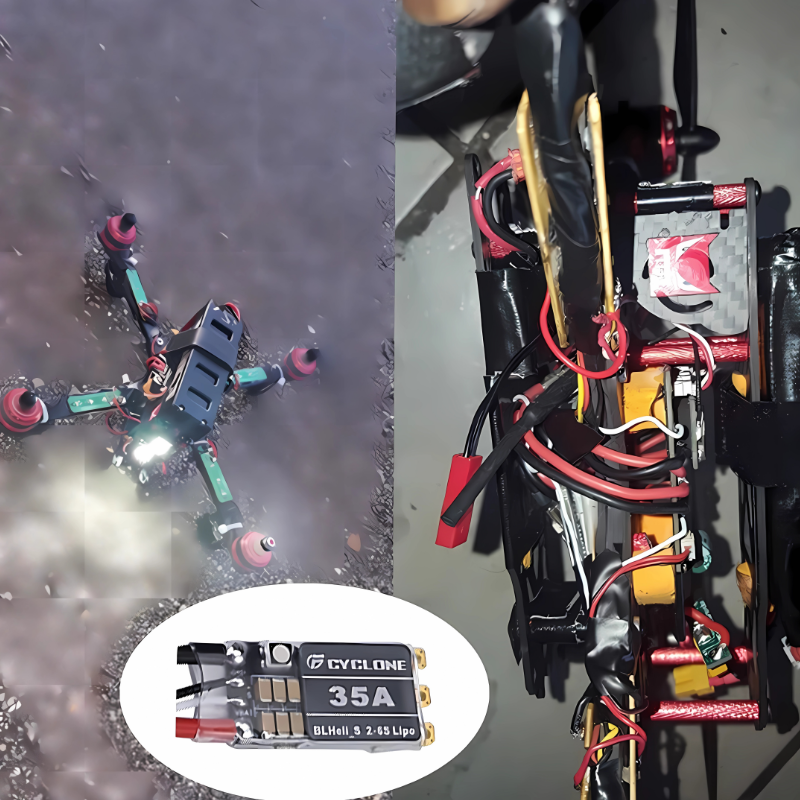 Cyclone 35A BLHeli_S ESC - Hig - огляд і ціна Drone Motor