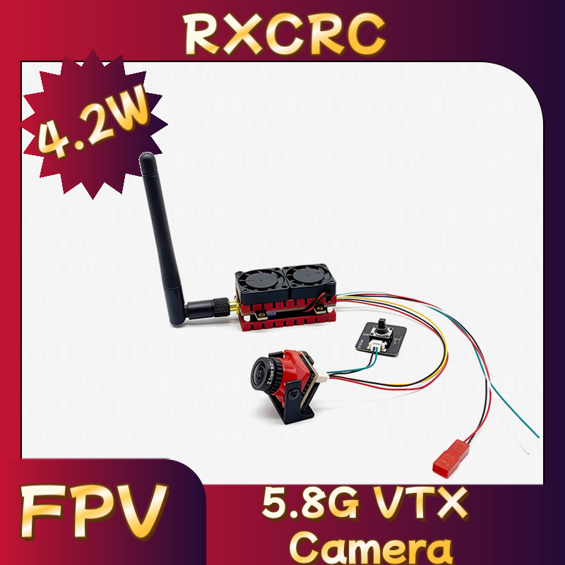 RXCRC 5.8G 48CH 4.2W High Powe - огляд і ціна Drone Receiver
