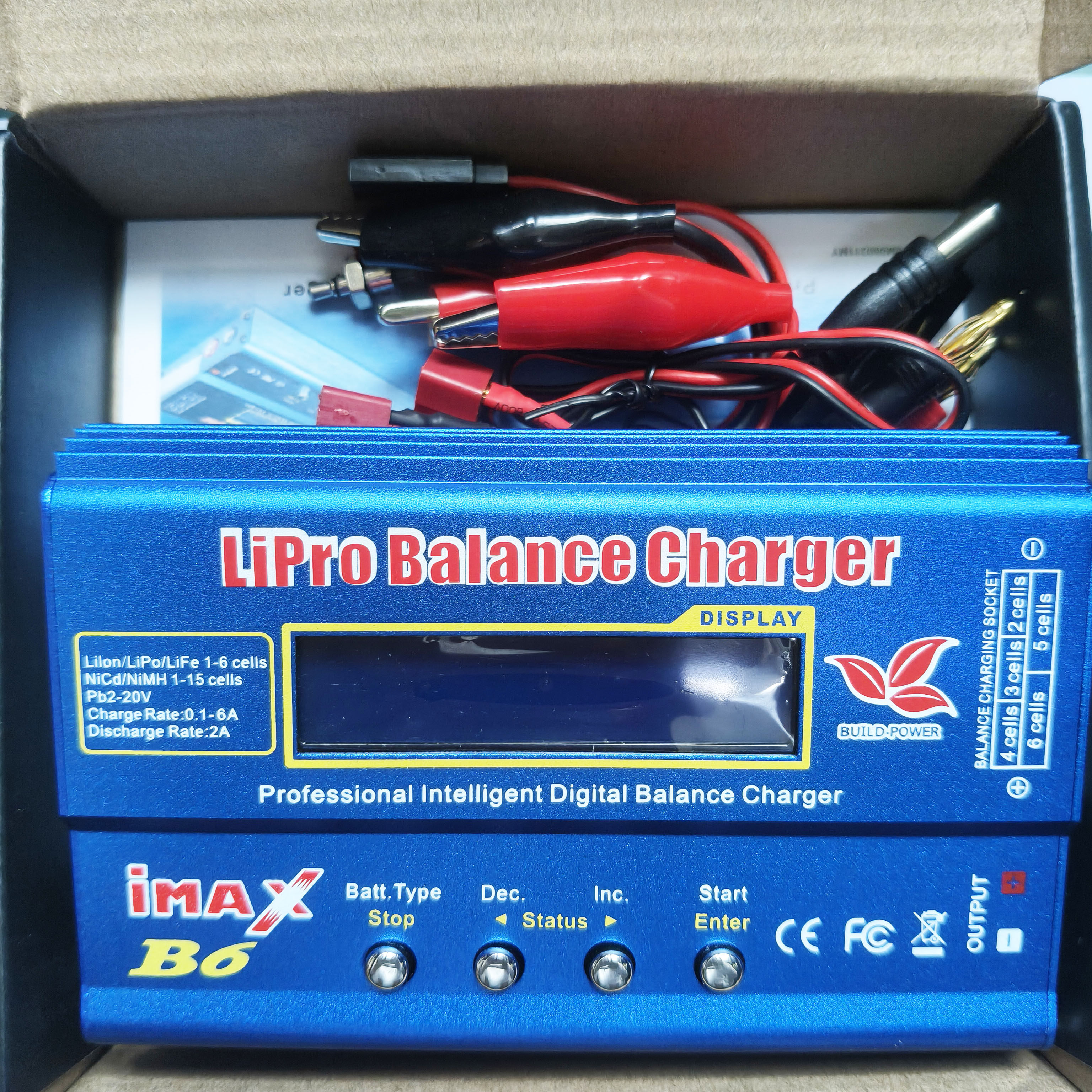 IMAX B6 / B6AC 80W T/XT60plug  - огляд і ціна Drone Charger