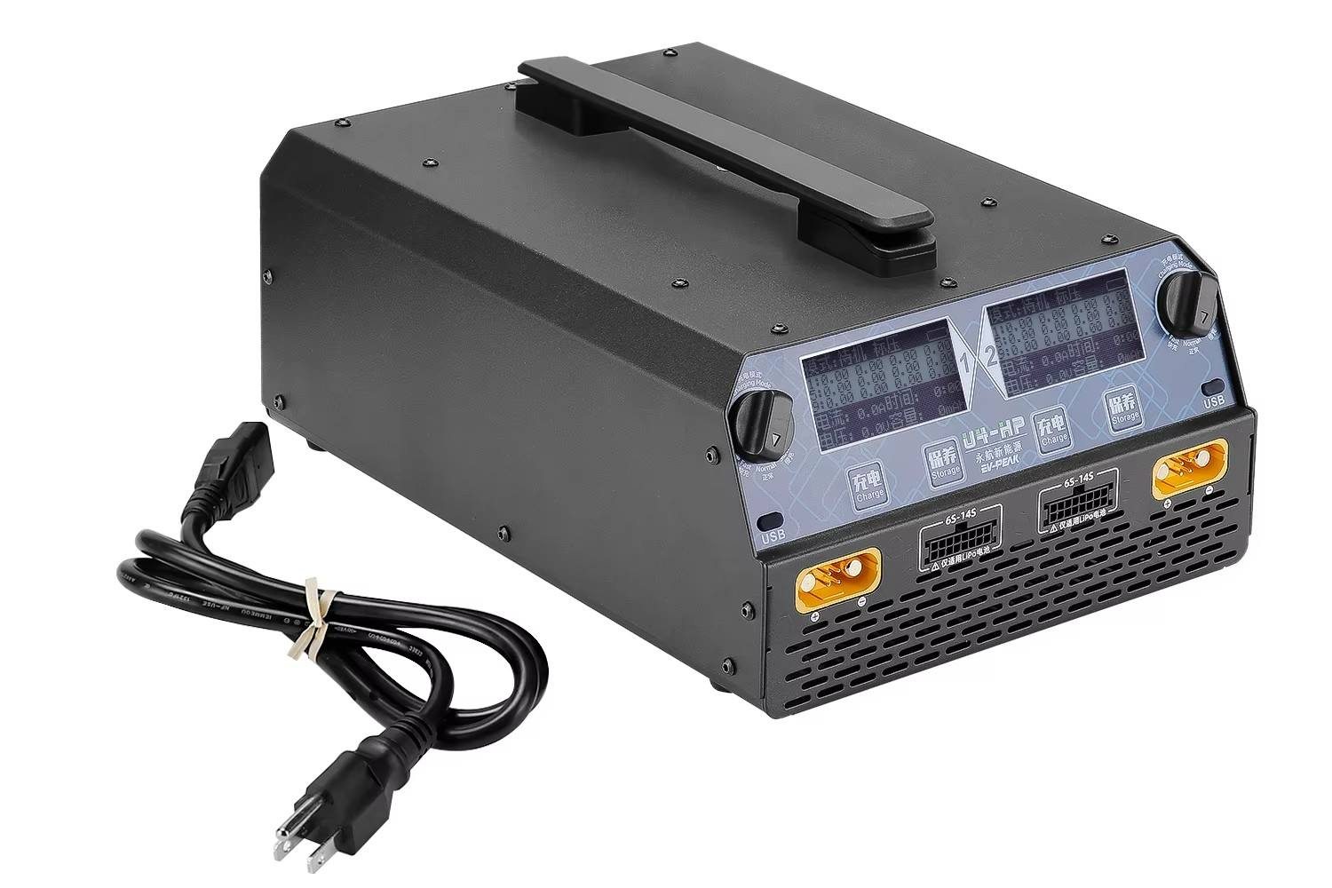 EV-PEAK U4-HP Dual Channel 250 - огляд і ціна Drone Charger