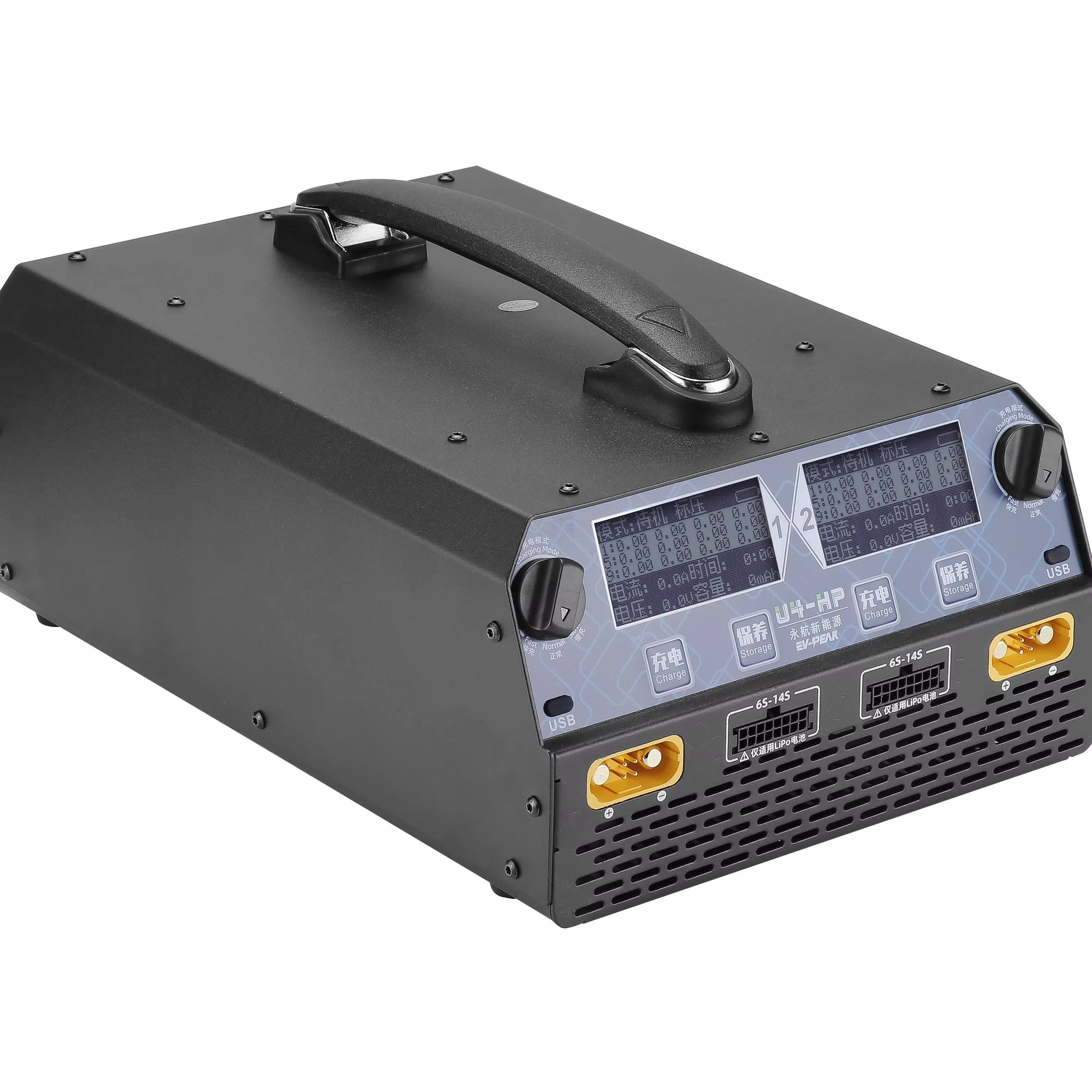 EV-PEAK U4-HP Dual Channel 250 - огляд і ціна Drone Charger