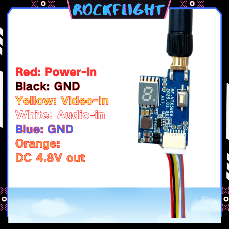 5.8GHz 48CH launcher 600mW Vid - огляд і ціна Drone Receiver