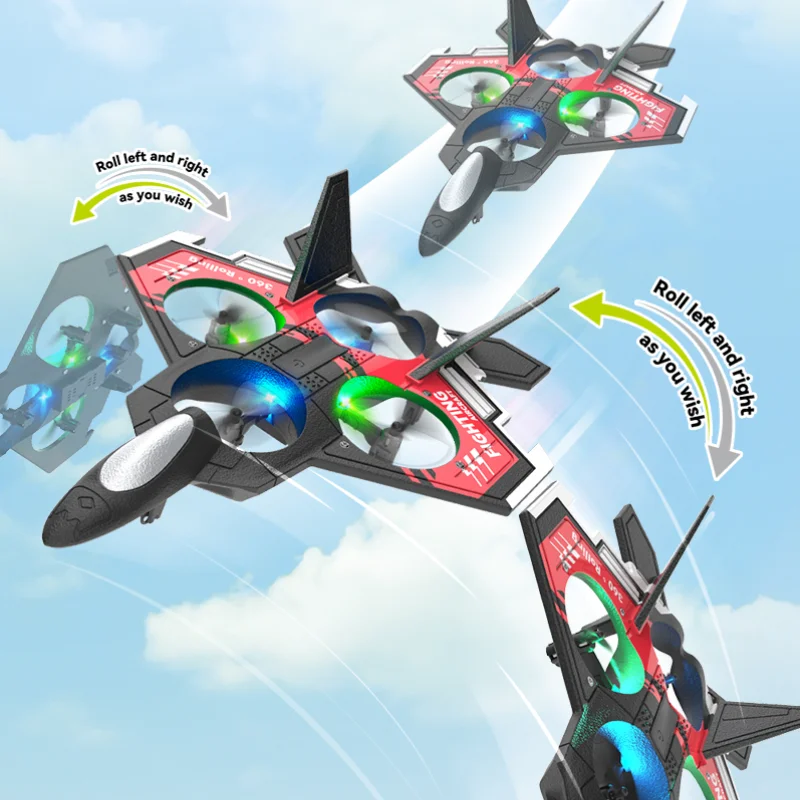 S98 RC Foam Stunt Aircraft Toy - огляд і ціна Drone Led Light
