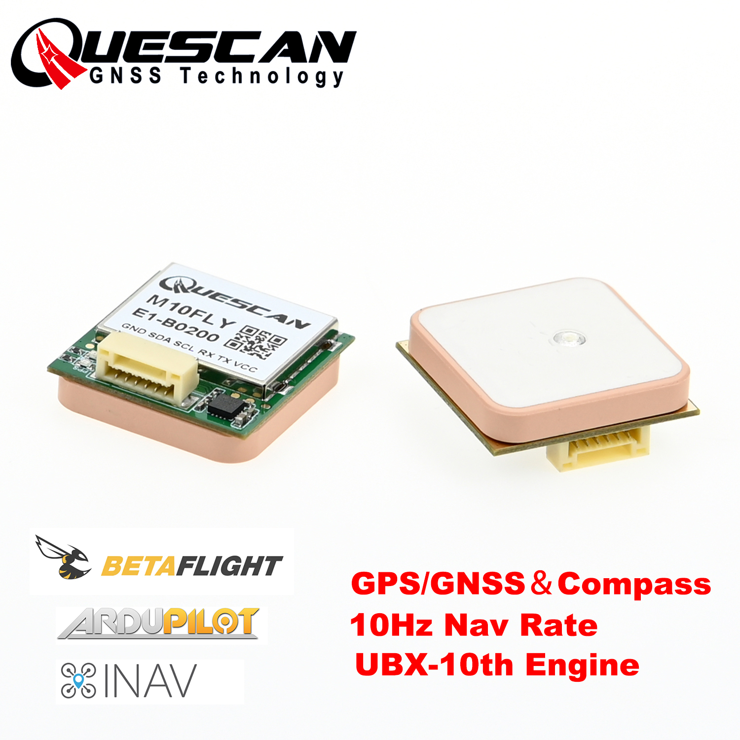 Quescan 25mm*25mm M10FLY 10Hz  - огляд і ціна Drone Compass