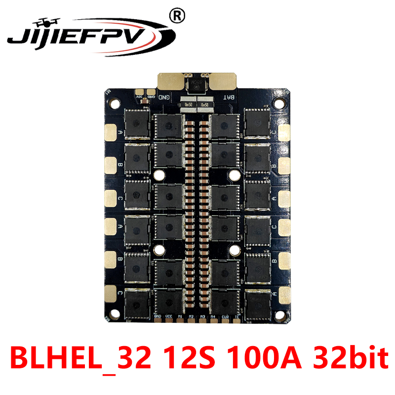 JIJIEFPV BLHEL_32 12S 120A 32b - огляд і ціна Drone Power Distribution Board