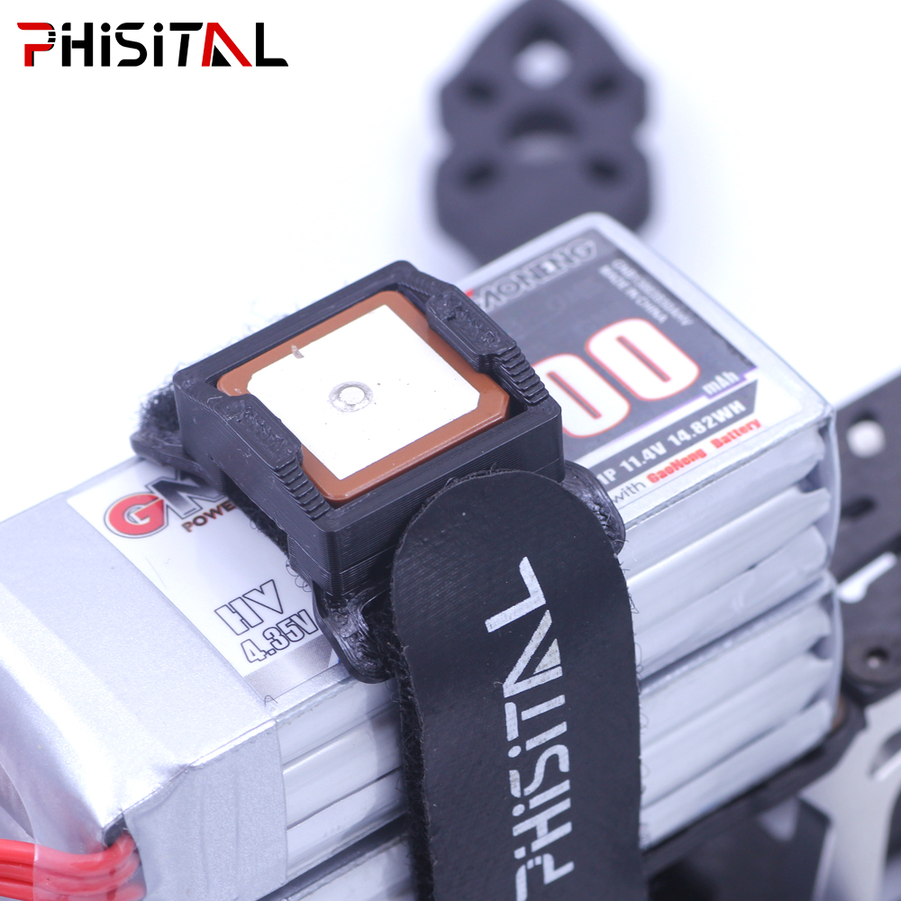 GPS Module Mount 3D Printed TP - огляд і ціна Drone Battery Strap