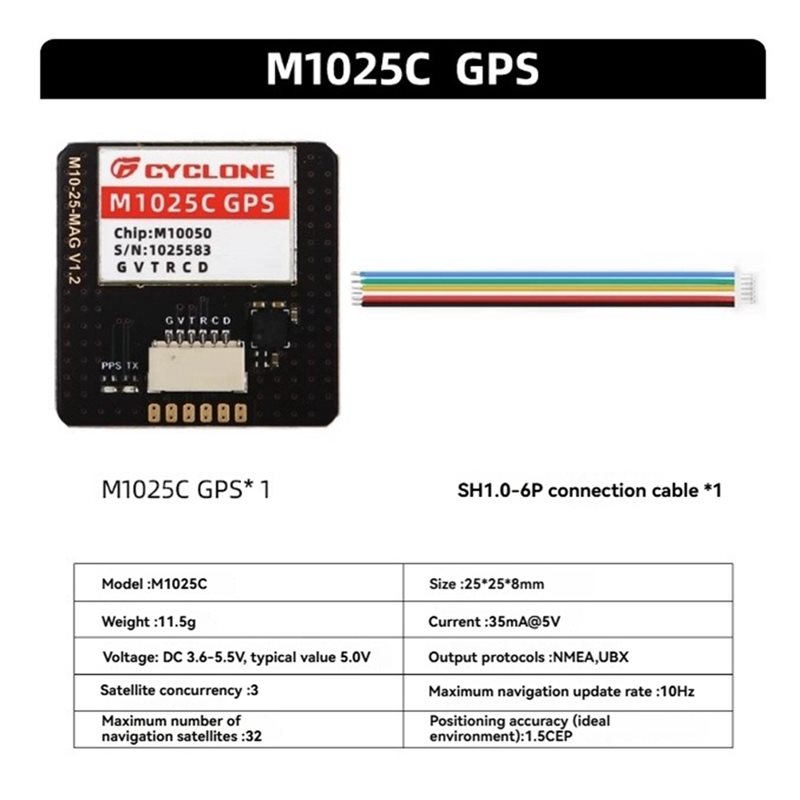 【NEWLY】M1025C M10 GPS Module I - огляд і ціна Drone Compass