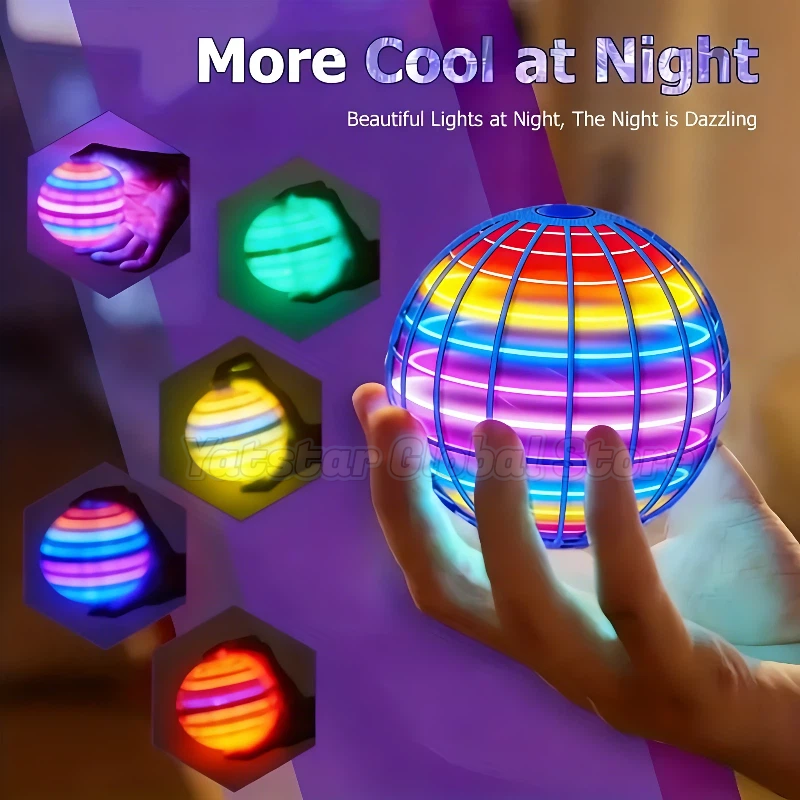 LED Light Up Flying Orb Boomer - огляд і ціна Drone Battery