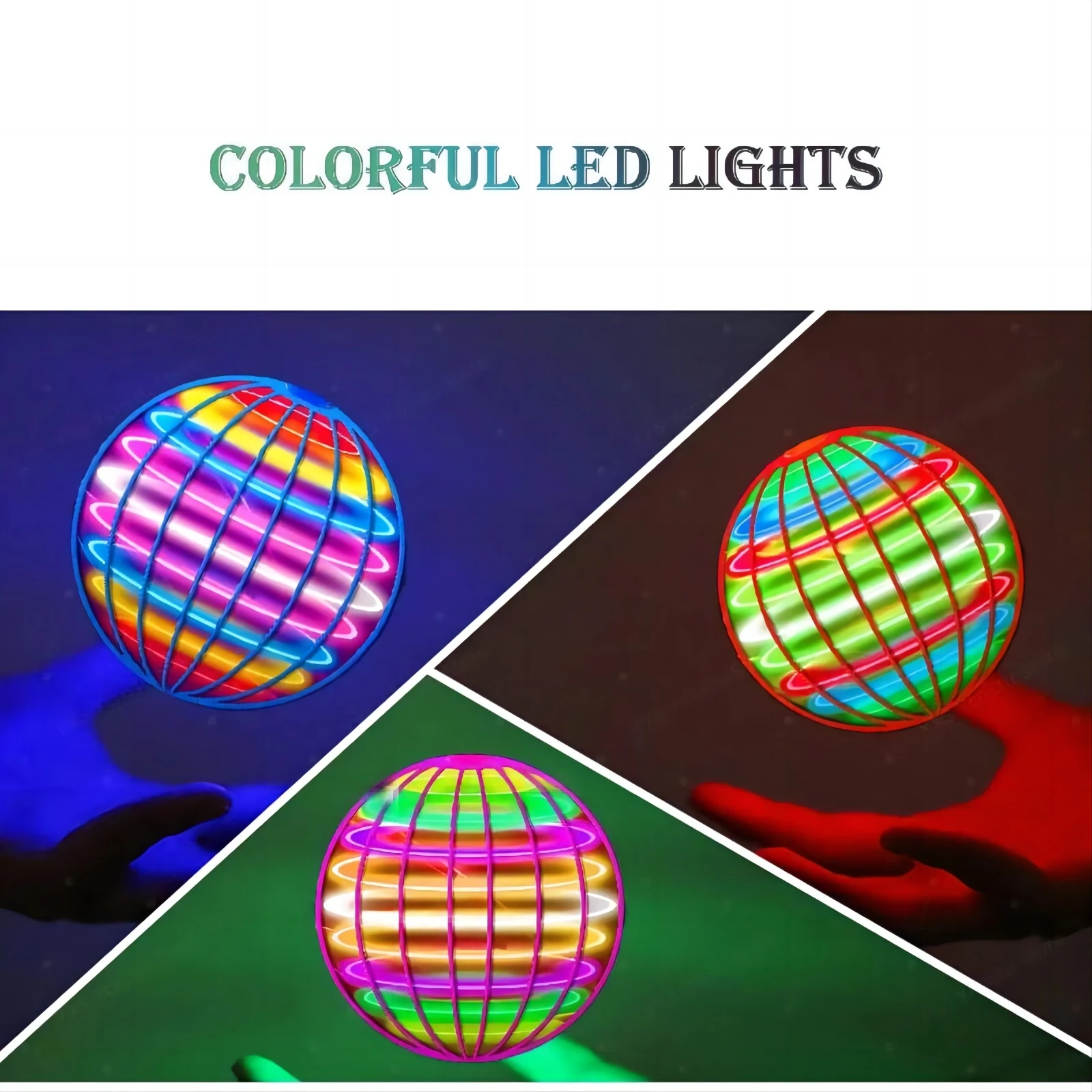 LED Light Up Flying Orb Boomer - огляд і ціна Drone Battery