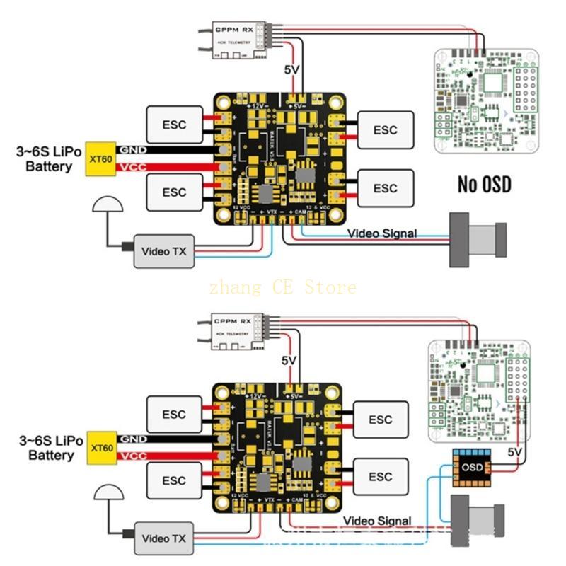 M5TD Matek Mini Power Hub Powe - огляд і ціна Drone Power Distribution Board