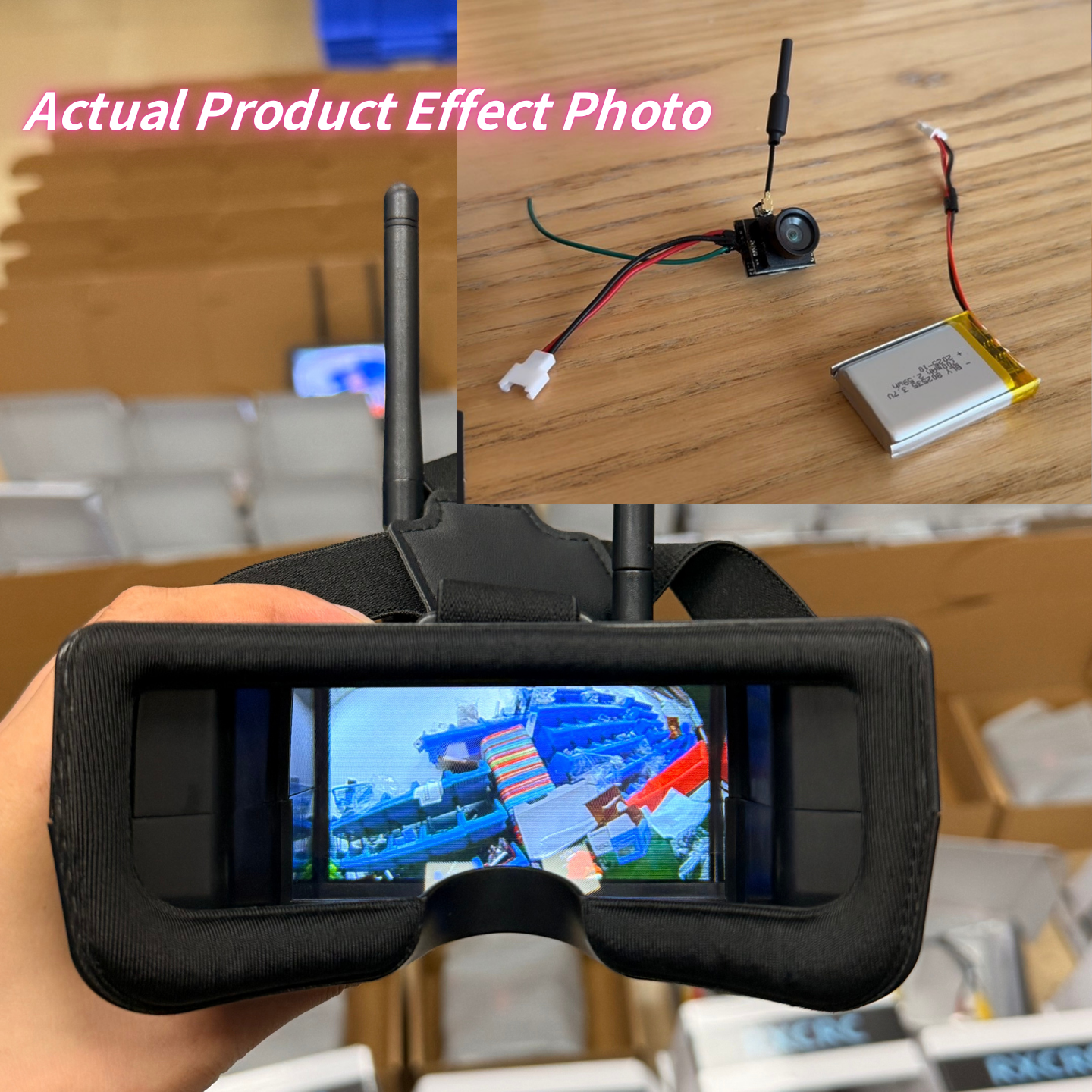 Slonwake 5.8G 48CH 200mW FPV D - огляд і ціна Drone Receiver