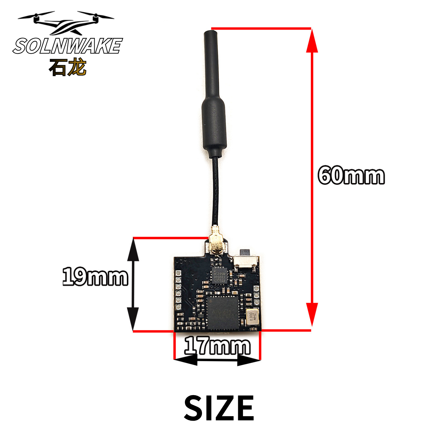 SLONWAKE Nano 5.8G 48CH 200mW  - огляд і ціна Drone Receiver