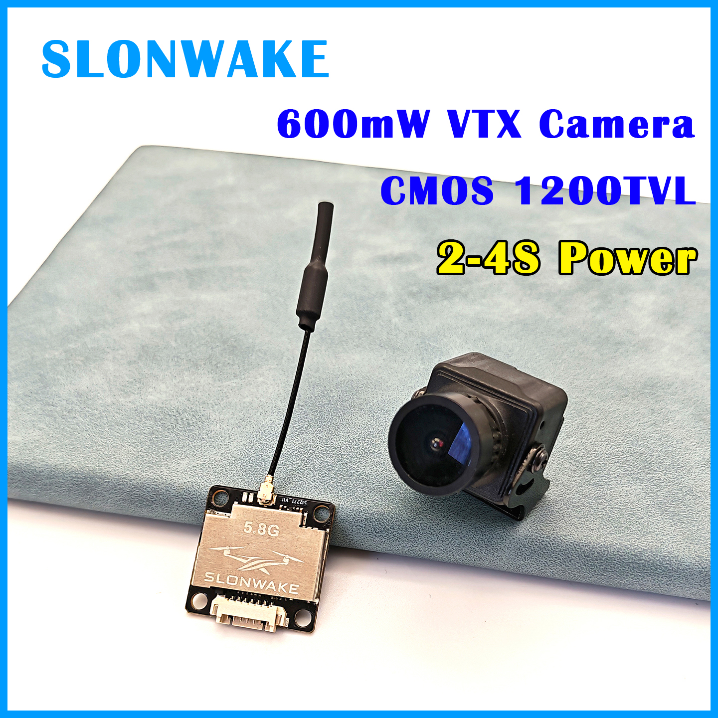 SLONWAKE Ready to use 5.8G 48C - огляд і ціна Drone Frame