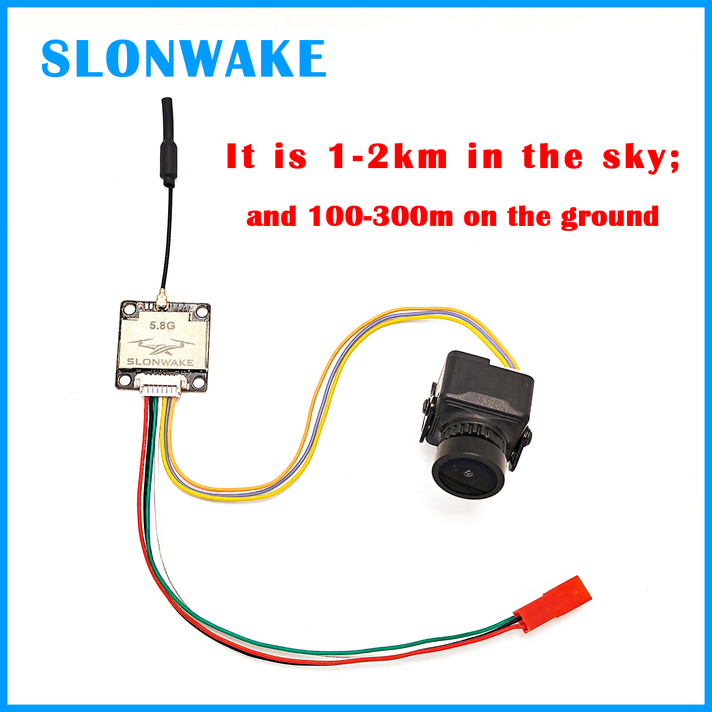 SLONWAKE Ready to use 5.8G 48C - огляд і ціна Drone Frame