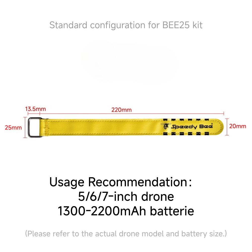 SpeedyBee FPV Lipo Battery Tie - огляд і ціна Drone Battery Strap
