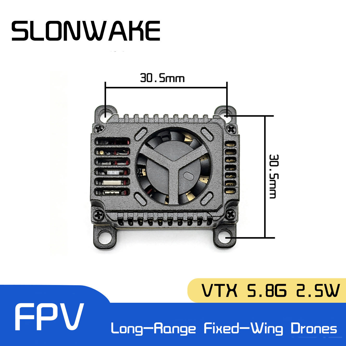 SLONWAKE 5.8G 48CH FPV Transmi - огляд і ціна Drone Receiver