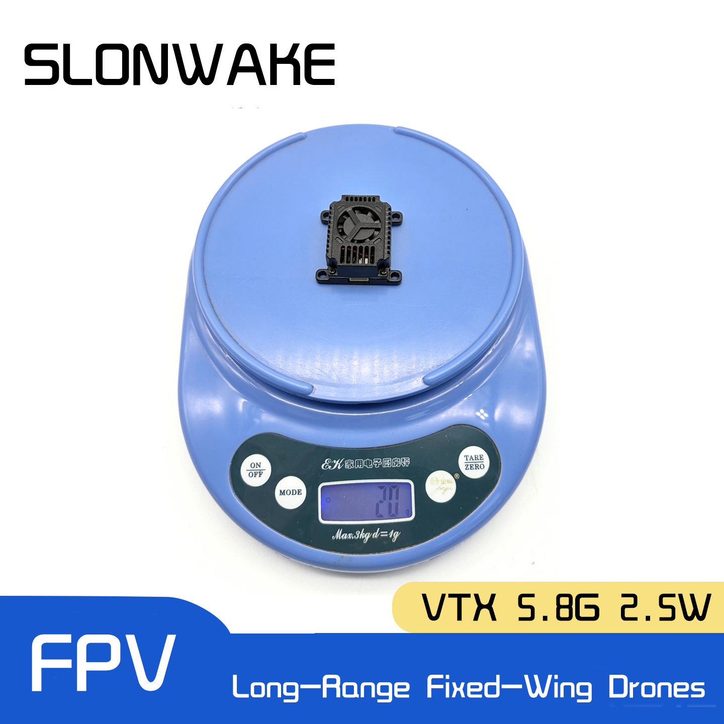 SLONWAKE 5.8G 48CH FPV Transmi - огляд і ціна Drone Receiver