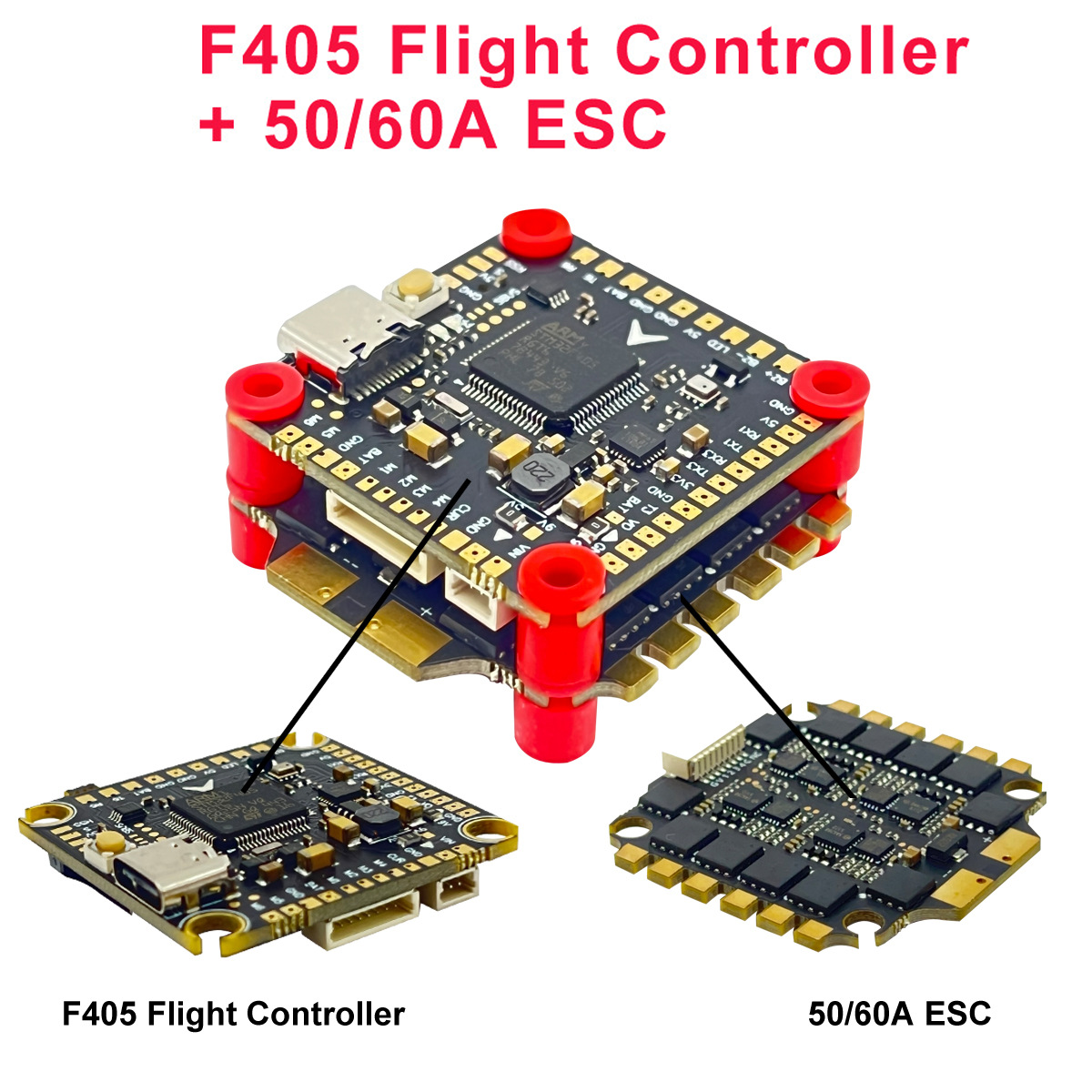 ASHWING F405 V3 Flight Control - огляд і ціна Drone Esc
