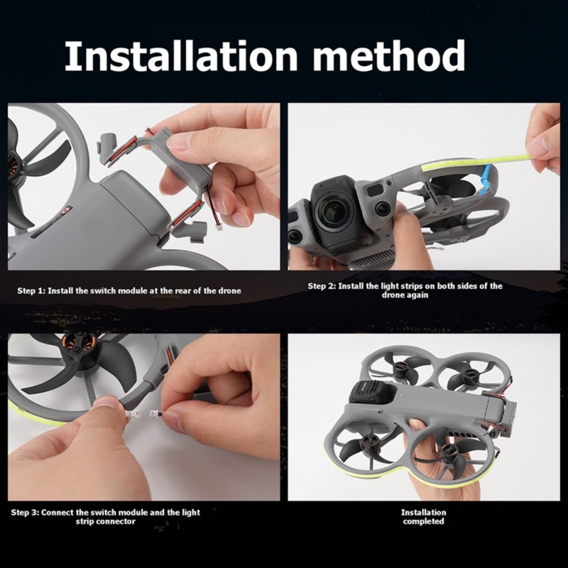 FULL-LED Light Strip For DJI A - огляд і ціна Drone Led Light