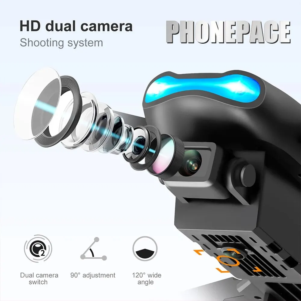 E99 Folding Drone Quadcopter R - огляд і ціна Drone Arm