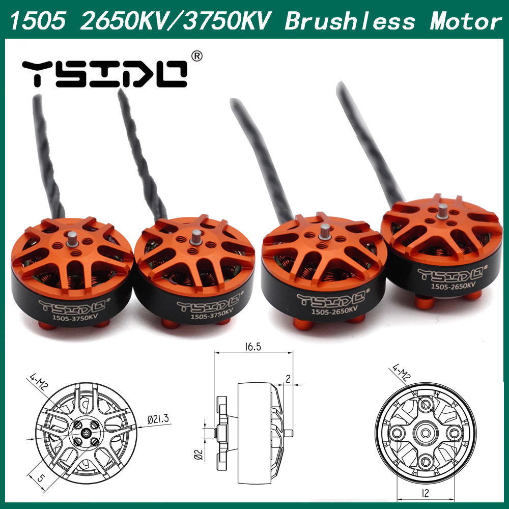 4PCS YSIDO 1505 2650KV 3750KV  - огляд і ціна Drone Compass