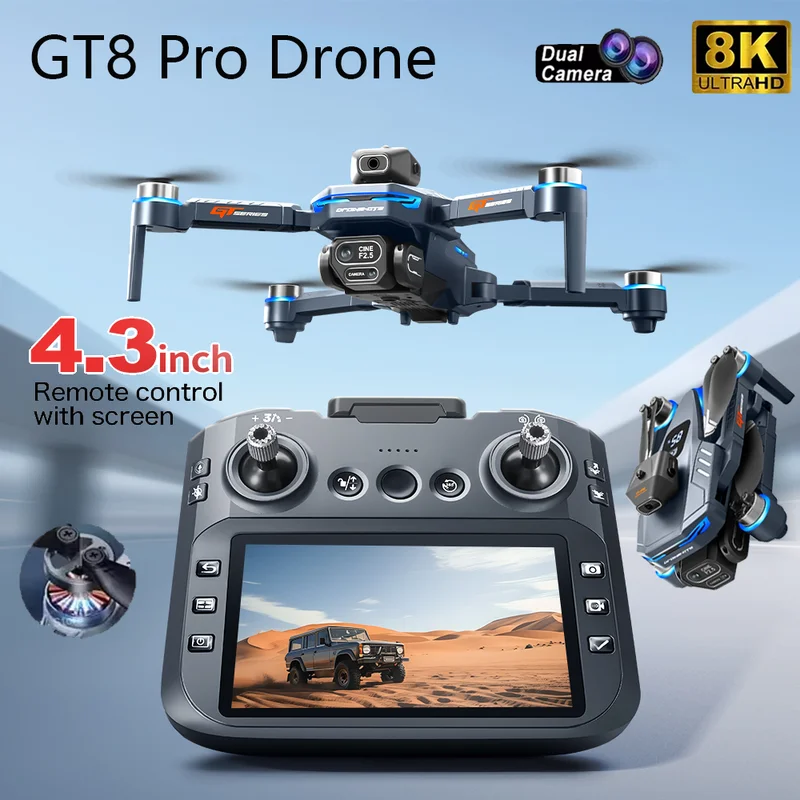 2026 New GT8 Drone GPS 8K Prof - огляд і ціна Drone Gps Mount