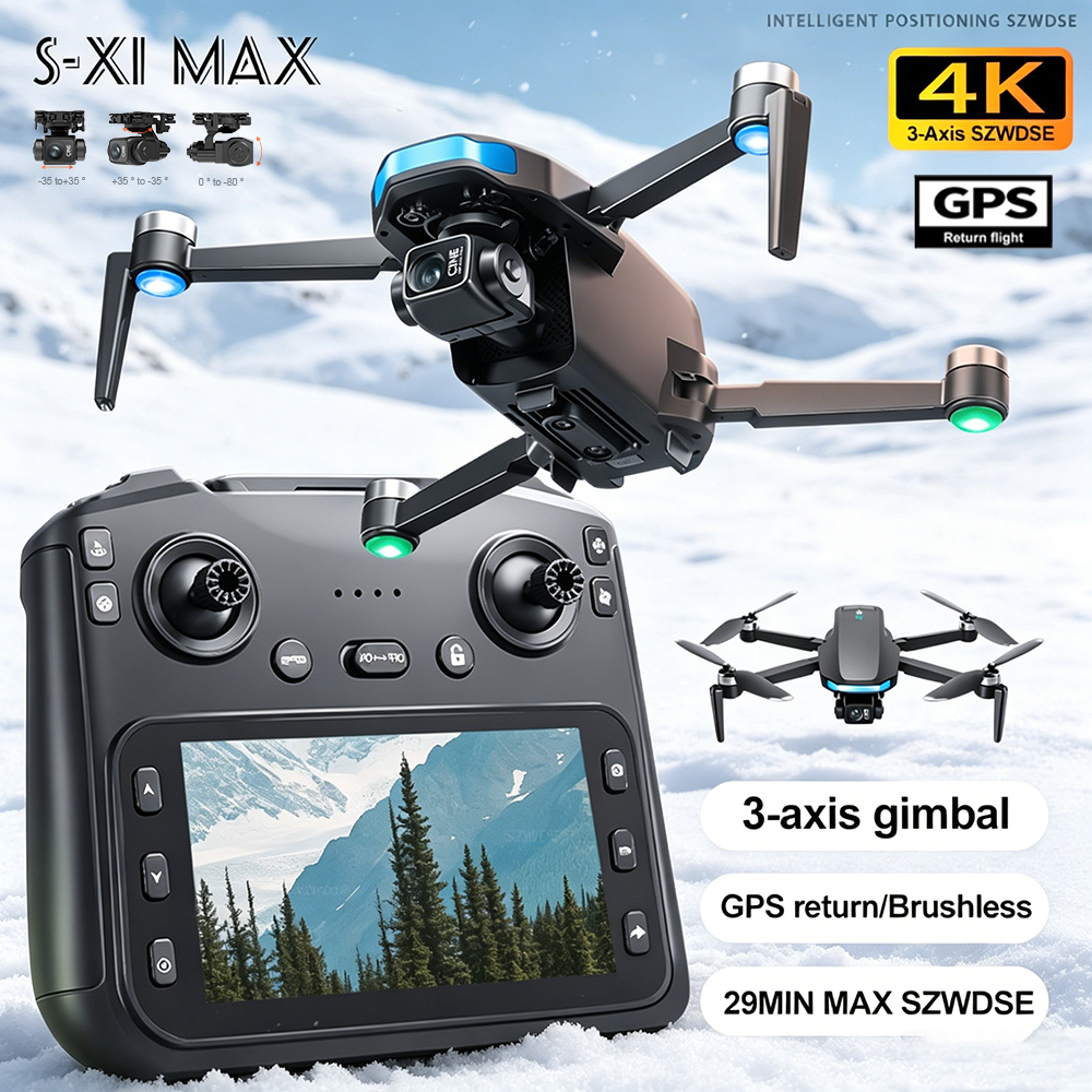 New S-X1 MAX Drone GPS 8K Prof - огляд і ціна Drone Gps Mount