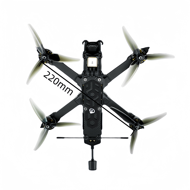 SQFPV Heison 5X Freestyle Cine - огляд і ціна Drone Gps Mount