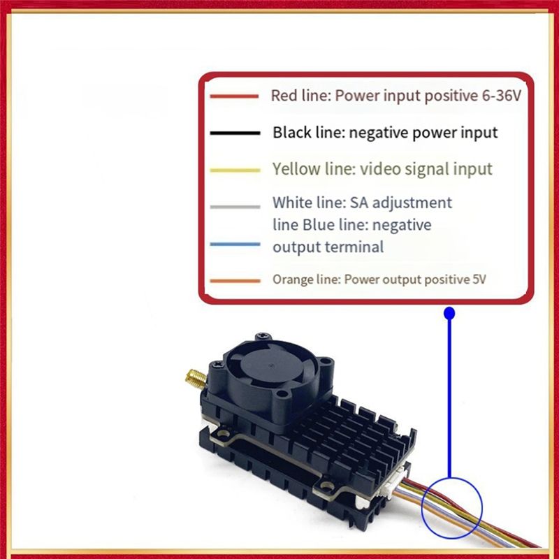 ABWE-Long Range 5.8Ghz 2W FPV  - огляд і ціна Drone Transmitter