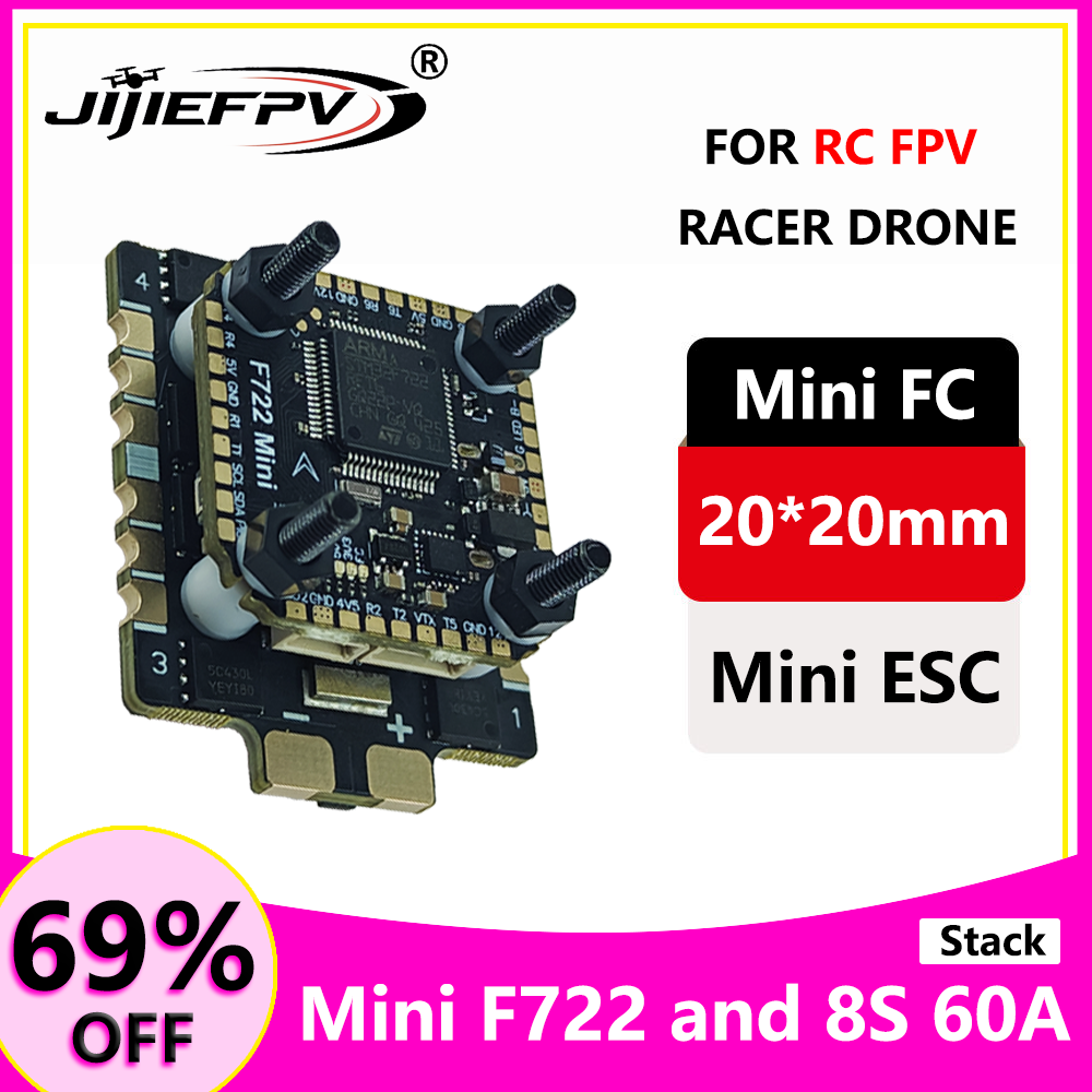 JiJieFPV F7MINI Flying Tower V - огляд і ціна Drone Flight Controller