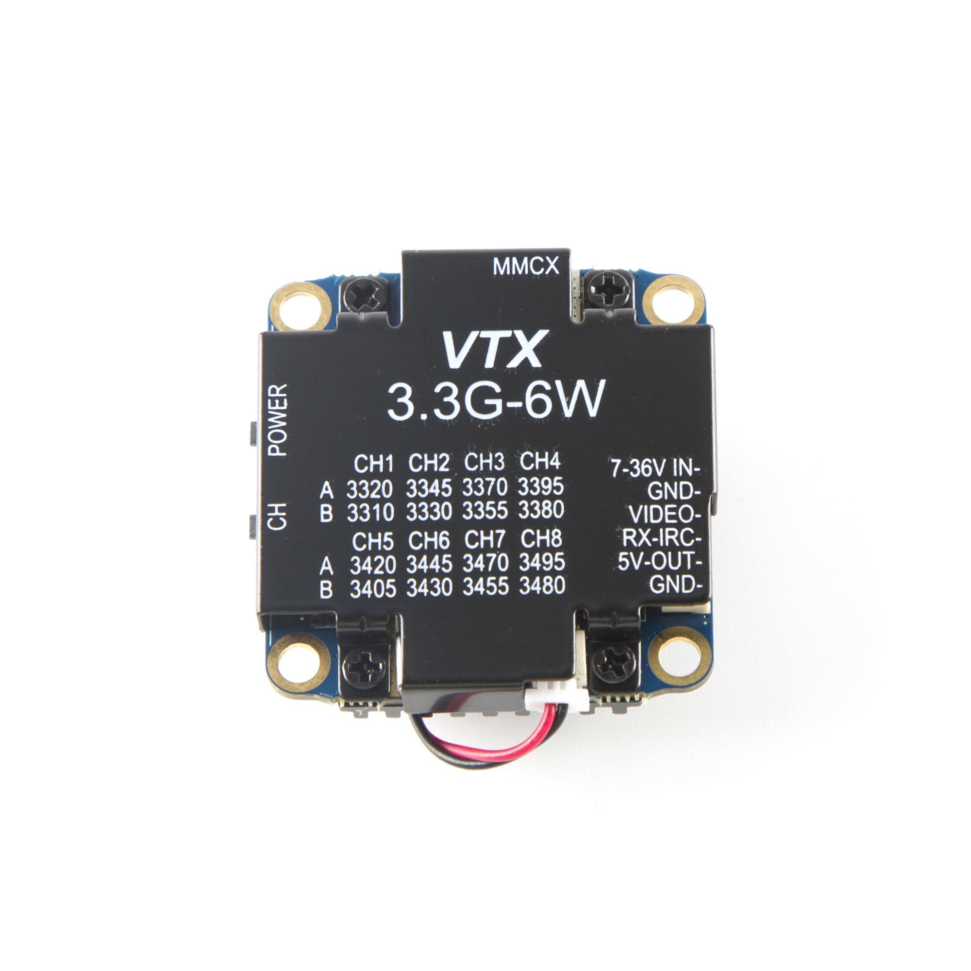 FPV Video Transmitter 3.3G 6W  - огляд і ціна Drone Transmitter