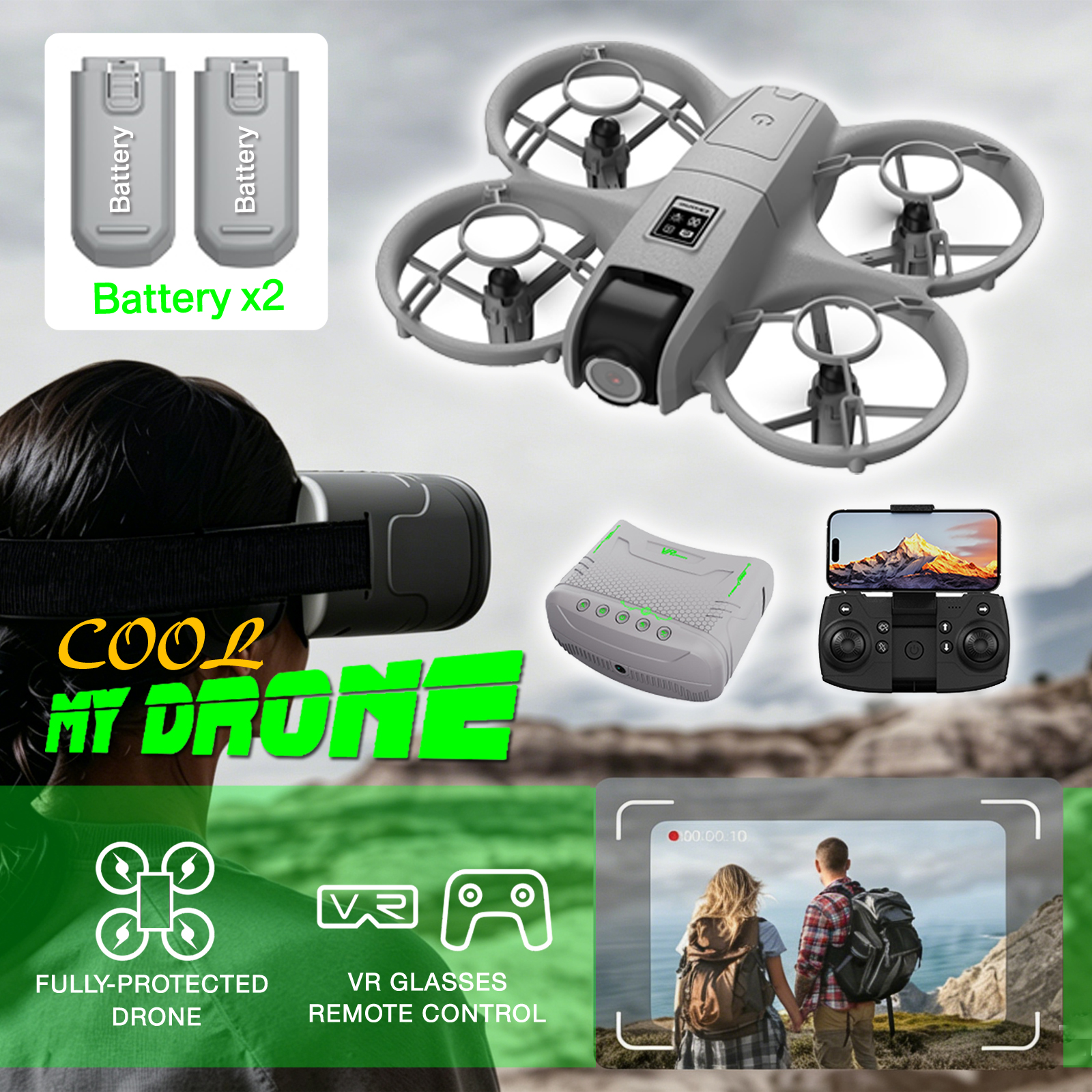 Mini Drone That Is Easy For Be - огляд і ціна Drone Gimbal